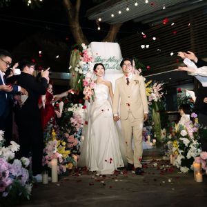 Điều phối tiệc cưới Nhung & Quân tại Công viên 76