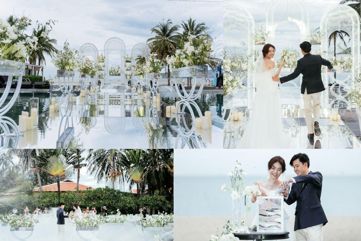 Một đám cưới biển của cặp đôi Duyên & Quân do NhuCam thực hiện (Ảnh: NhuCam)