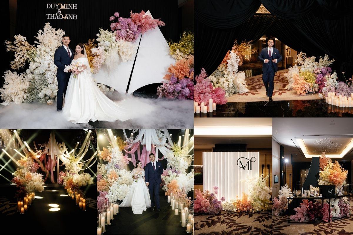 Concept love intent trong đám cưới của Minh và Thảo Anh được The Planners thực hiện (Ảnh: The Planners)
