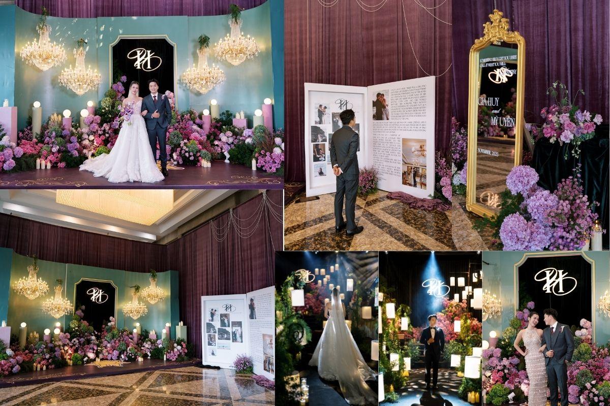 Trang trí tiệc cưới của cặp đôi Anne & Gabrian do Vuvu Wedding thực hiện (Ảnh: Vuvu)