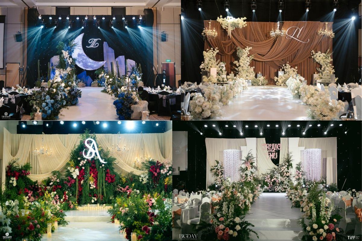 Một số concept trang trí tiệc cưới do TIFF thực hiện (Ảnh: TIFF.vn)