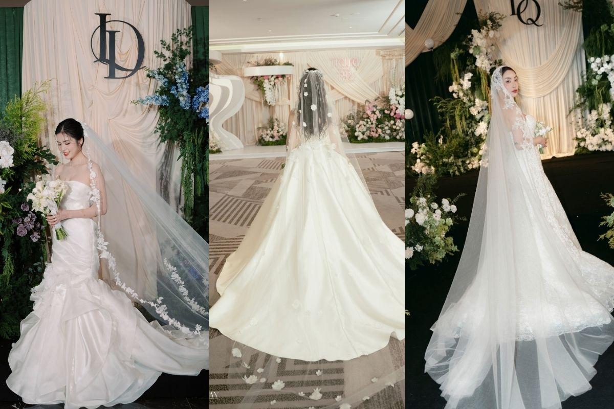 Loại veil dài quét đất tạo hiệu ứng cực kì lộng lẫy (Ảnh: TIFF.vn)