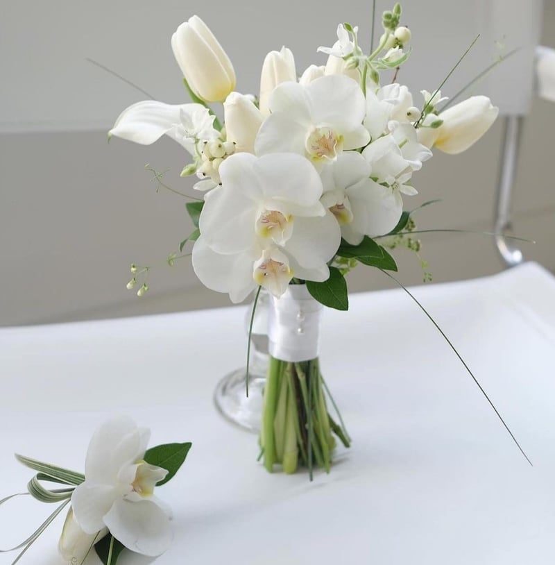 Hoa lan tinh tế và sang trọng phù hợp với mọi phong cách cưới (Ảnh: sưu tầm)