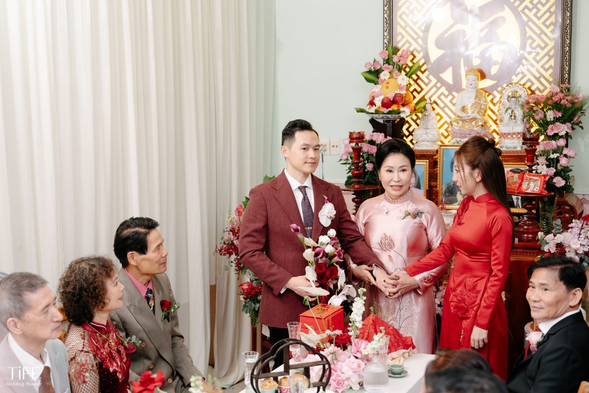 Tham khảo mẫu bài phát biểu lễ ăn hỏi được biên soạn theo đúng nghi lễ truyền thống nhưng vẫn linh hoạt để phù hợp với từng gia đình.(ẢNH: TIFF.vn)