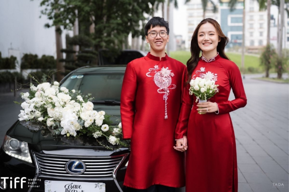 Lễ đón dâu diễn ra suôn sẻ nhờ kịch bản tổ chức lễ đón dâu chi tiết. (Ảnh: TIFF.vn) 