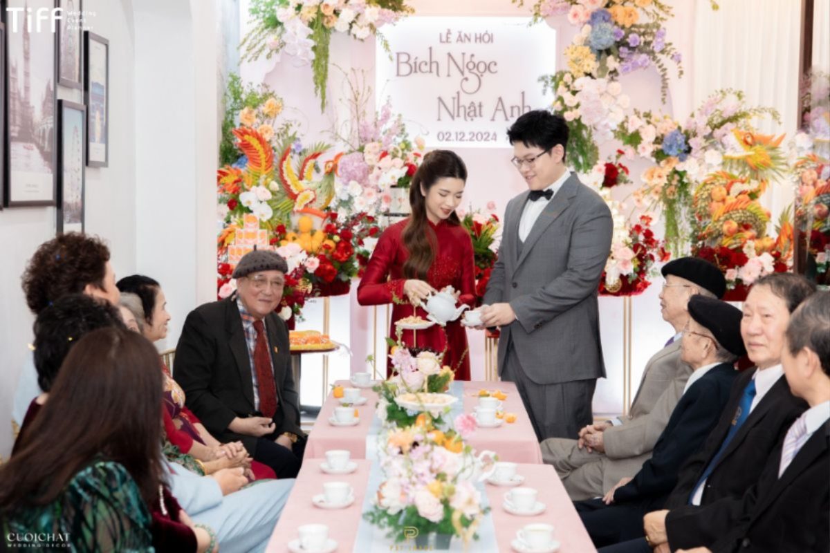 Mẫu lời cảm ơn sau đám cưới ý nghĩa gửi bố mẹ, giàu cảm xúc và chân thành. (Ảnh: TIFF.vn) 