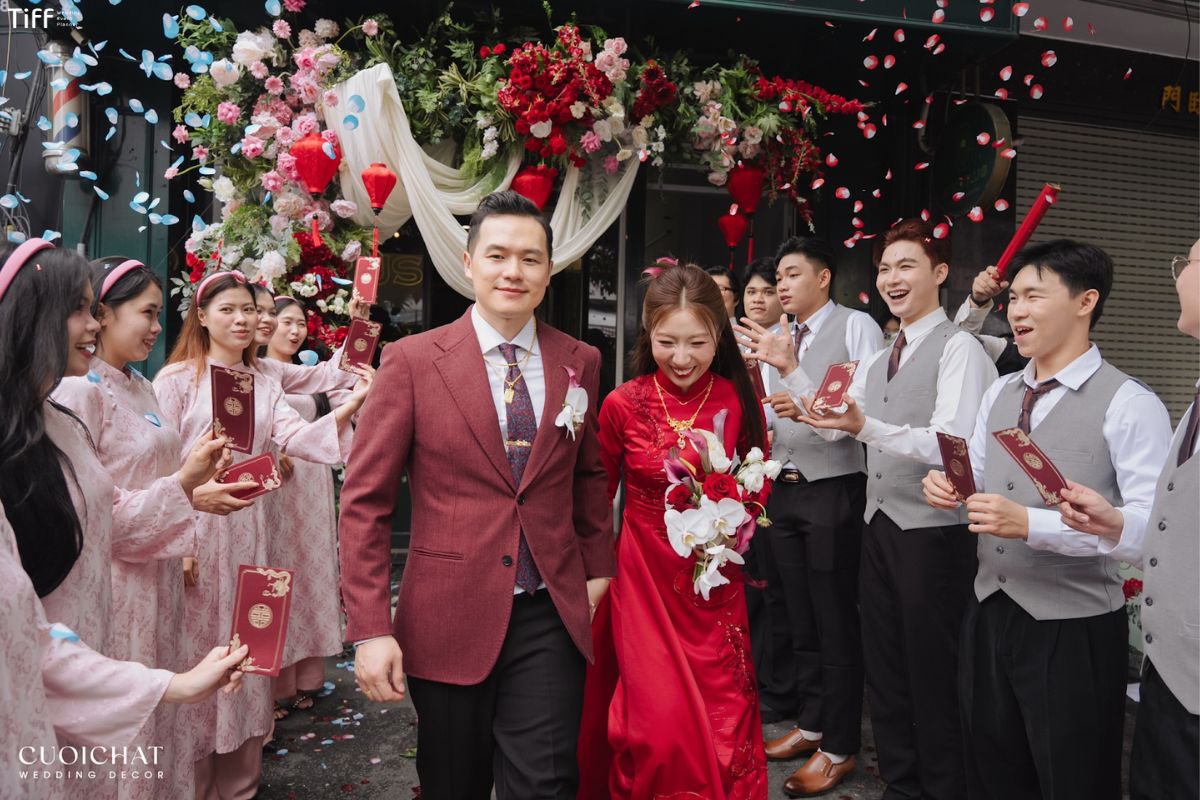 Sau ngày vu quy lời cảm ơn nhà gái không chỉ đáp lễ mà còn gửi gắm tình cảm riêng (Ảnh: TIFF)