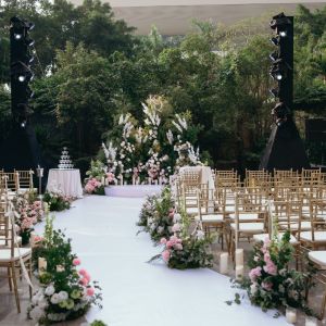 Trang trí tiệc cưới Kiên & Quỳnh tại Sheraton Hanoi West