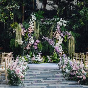 Trang trí tiệc cưới Lan & Vũ tại Sheraton Hanoi West