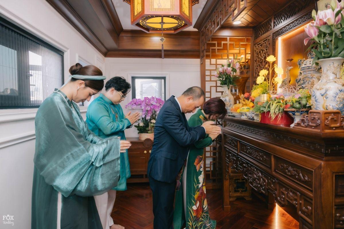 Nghi thức dạm ngõ chỉ nên kéo dài trong 1 tiếng (Ảnh: TIFF.vn)