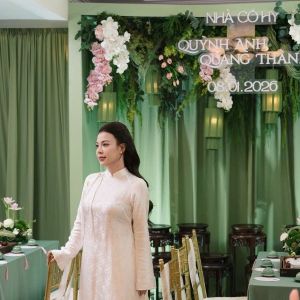 Trang trí tư gia cưới Quỳnh Anh & Thành tại Hà Nội