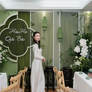 Trang trí tư gia cưới Hà & Bảo tại Hà Nội