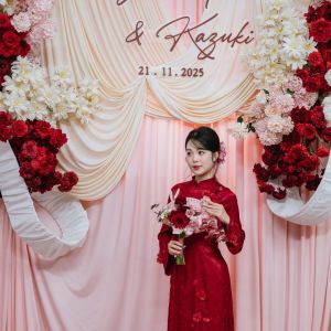 Trang trí tư gia cưới Ngọc Anh & Kazuki tại Hà Nội